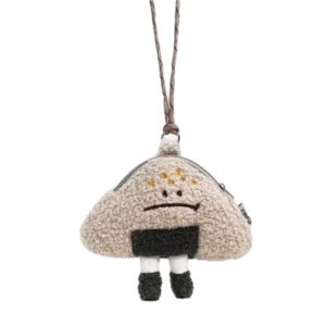 Плюшевый кулон с милым эмодзи сырным рисовым шариком высота 15см 77 SEVEN DREAM