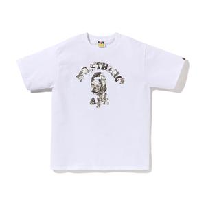 Футболка мужская TREE EDGE CAMO Collection FW25 A BATHING APE, белый/камуфляж