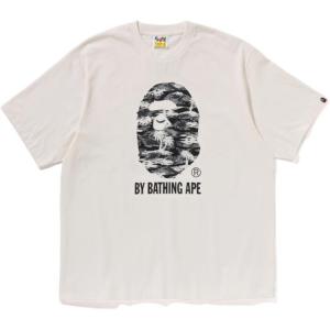 Футболка с принтом логотипа A BATHING APE, слоновая кость