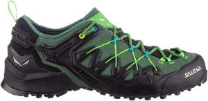 Мужские трекинговые ботинки Salewa Wildfire GTX - прочные водонепроницаемые ботинки Gore-Tex для походов и скалолазания, зеленый