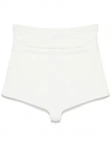 Многослойные шорты мини Viktor & Rolf, белый