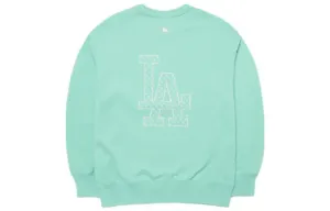 Старая Цветочная Толстовка Унисекс Мятный MLB