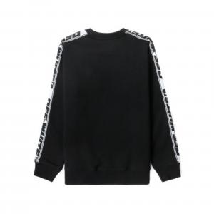 Off-White Толстовки OFF WHITE, унисекс, черные, с круглым вырезом, средней плотности ткани