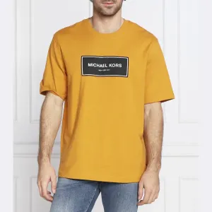 Флагманская футболка стандартного кроя с логотипом Michael Kors, оранжевый