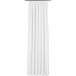 Штора Newbury с присборенной лентой, 1 шт. Wirth, белый