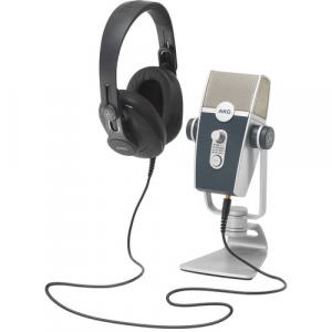 AKG Podcaster Essentials USB-микрофон Lyra и наушники AKG K371