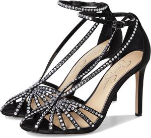 Туфли Jessica Simpson Jittale Embellished High Heel Sandals, Black