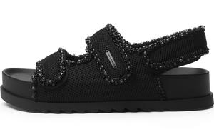 Маленькие Ck One Strap сандалии 2.5см женские CHARLES&KEITH, черный