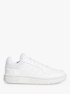 Детские кроссовки Hoops adidas, Cloud White/Cloud White/Cloud White