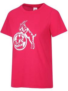 Рубашка T-Shirt Basic Pink розового цвета Fußballverein 1. FC Köln