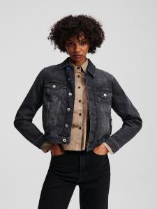 Куртка межсезонная KARL LAGERFELD JEANS JEANSJACKE MIT REGULÄRER PASSFORM, синий
