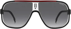 Солнцезащитные очки Carrera унисекс, размер OIT/90, черно-красные, 63