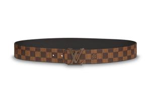 Кожаные ремни мужские 4 см LOUIS VUITTON