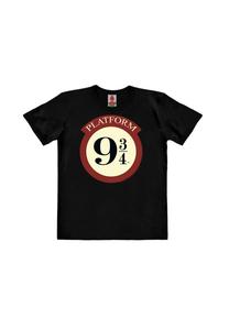 Футболка Organic Kids Гарри Поттер-9 3/4-Хогвартс LOGOSHIRT, черный