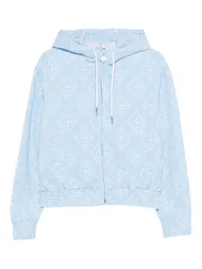 Толстовка с узором CASABLANCA, синий