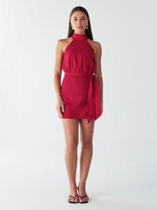 Платье BWLDR LEISHA DRESS, красный