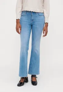 Джинсы onlann средней ширины Only Petite, Light Blue Denim