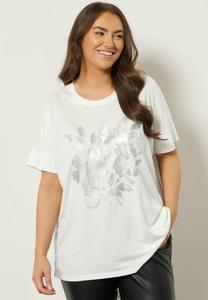 Футболка Evans Print T-shirt, Ivory/Off-White