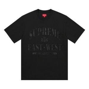 Топ Supreme East West Short-Sleeve Top, Black