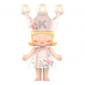 Фигурка Pop Mart Mega Royal Molly Velvet Flowers 400%