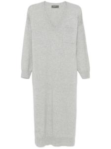 Трикотажное платье миди Lorena Antoniazzi, серый
