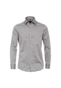 Мужская деловая рубашка однотонного современного кроя Venti, цвет Hellgrau