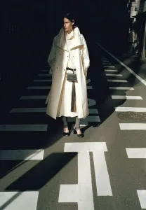 Тренчкот Mango, Ecru