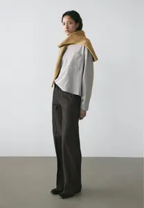 Брюки Massimo Dutti FLARED , Grey