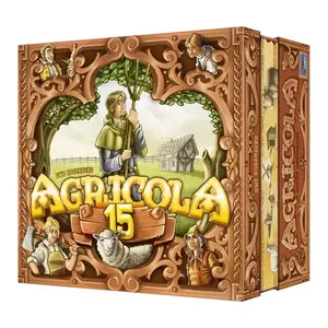 Детская настольная игра Asmodee Agricola 15 Aniversario, зеленый