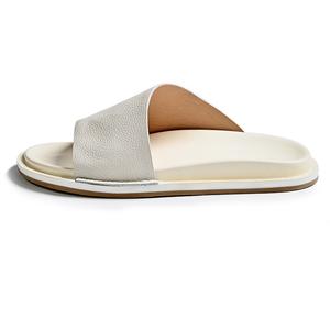 Brounvanm Мужские противоскользящие шлепанцы на резиновой подошве экрю, цвет Ecru