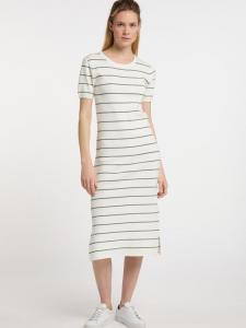 Трикотажное платье Dreimaster, белый