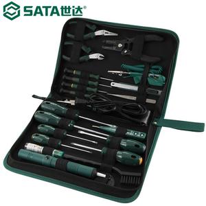 SATA 03720 Набор инструментов, 22 предмета, набор инструментов для ремонта электроники, комбинированные инструменты