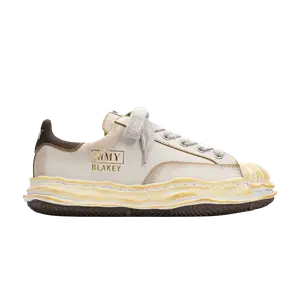 Кроссовки Maison Mihara Yasuhiro Blakey OG Sole Vegan Leather Low 'White', белый