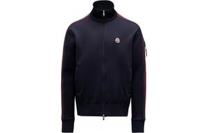 Застёгивающийся на молнию кардиган Moncler, тёмно-синий