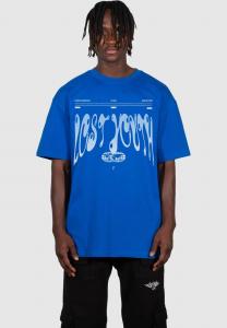 Футболка с принтом HERREN TEE AUTHENTIC Lost Youth, цвет cobalt blue