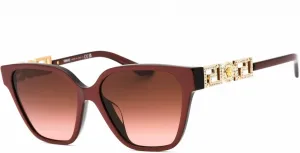 Солнцезащитные очки Versace VE 4471 BF 54755M Perla темно-рубиновый розовый градиент, Perla Dark Ruby Pink Gradient/