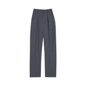 Брюки Lemaire Dropped Crotch Soft Pants 'Grey Melange', серый