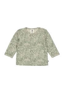 Футболка с длинным рукавом Müsli by GREEN COTTON, зеленый