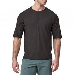 Capilene крутой трейловый велосипед henley Patagonia, Black