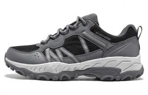 Grand Peak - Кроссовки для походов по пересеченной местности женские, низкие, серые/черные Skechers