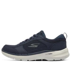 Кроссовки go walk 6 'navy blue' Skechers, синий