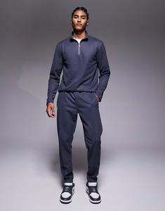 Строгие джоггеры темно-серого цвета River Island