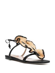 Сандалии Portofino на плоской подошве Arteana, черный