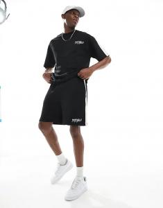 Комбинезон из шорт River Island Monticello черного цвета