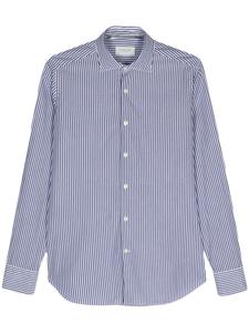Рубашка в полоску Tintoria Mattei, синий