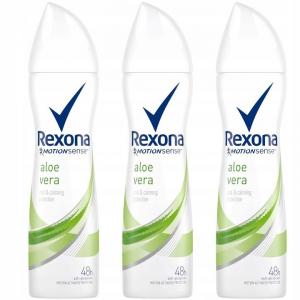 Rexona, Антиперспирант с алоэ вера, 3x150 мл