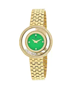 Женские часы Gracieuse с зеленым циферблатом - cv4834 Christian Van Sant, green