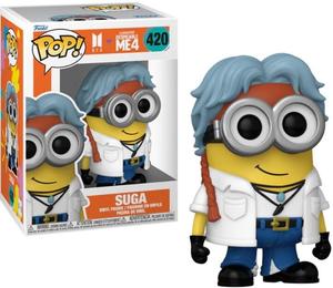 Funko POP! миньоны x bts rock 420 шуга миньоны