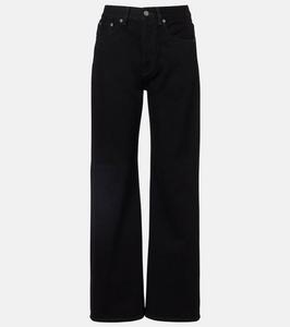 Джинсы с широкими штанинами 2021 Acne Studios, Black