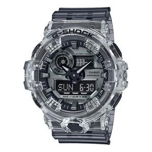 Casio G-Shock Аналогово-цифровые часы, полупрозрачный серый цвет